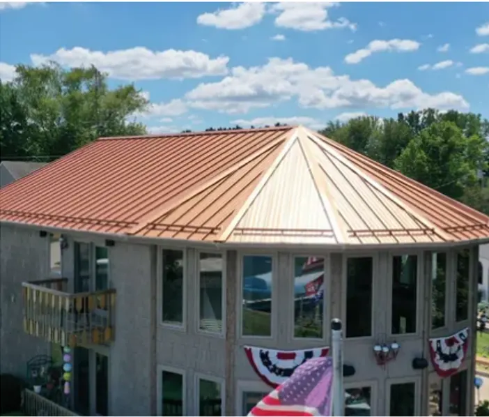 Tarping and dry-in on a Wellington Estates commercial roof
